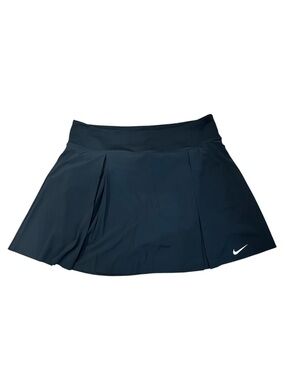Nike Black Women's Athletic Skort with White Swoosh